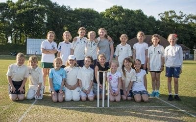 First Girls’ Match at Tiddington