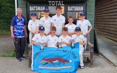 Tiddington Under 13’s Win the Ron Maudsley Cup 2023