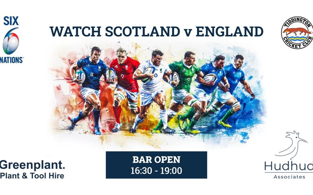 6 Nations Rugby, Scotland vs England 24.02.2024